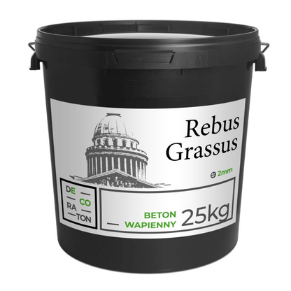 Rebus Grassus - beton gruby - Decoraton Colour