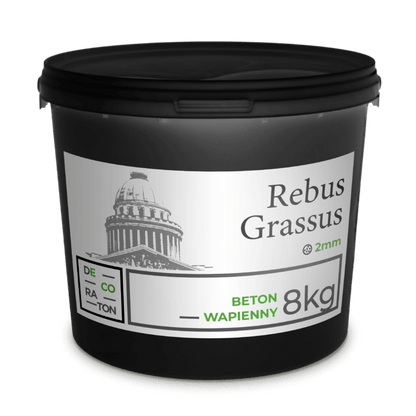 Rebus Grassus - beton gruby - Decoraton Colour